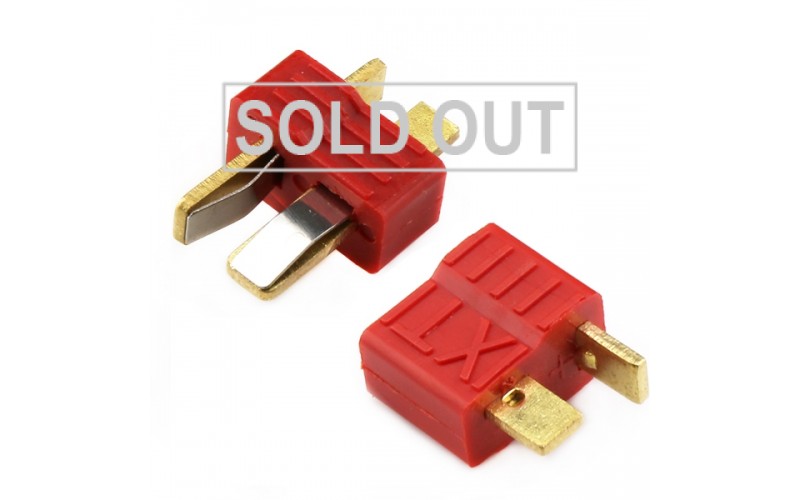 T-type gold-plated plug male female